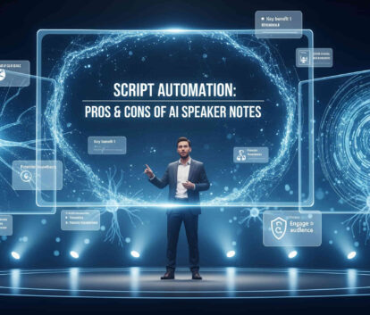 Pros & Cons of AI Speaker Notes